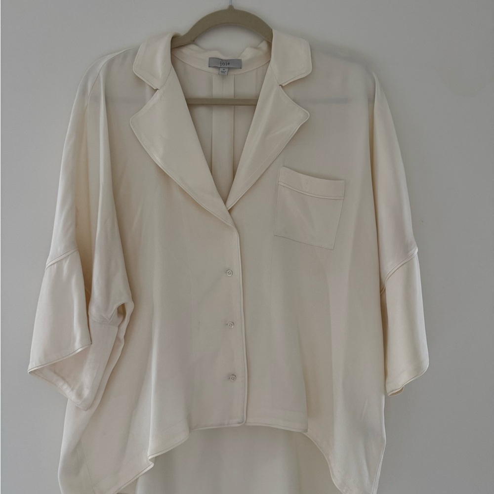 Joie Desmonda Cream Women's Top